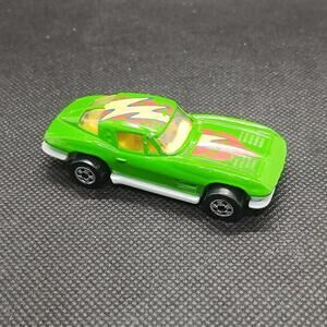 Vintage 1979 HOT WHEELS-Diecast Green 1963 Split Window Chevy Corvette Stingray